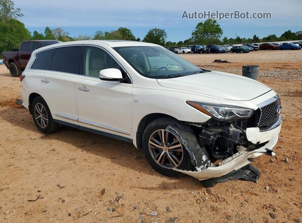 5N1DL0MN0HC512295 2017 INFINITI QX60 Белый Передняя правая четверть