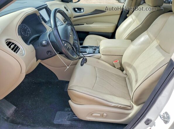 5N1DL0MN0HC512295 2017 INFINITI QX60 Белый Вид салона спереди