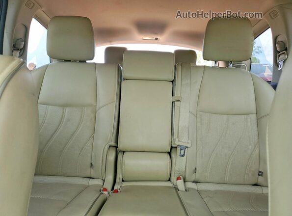 5N1DL0MN0HC512295 2017 INFINITI QX60 Белый Вид задних сидений