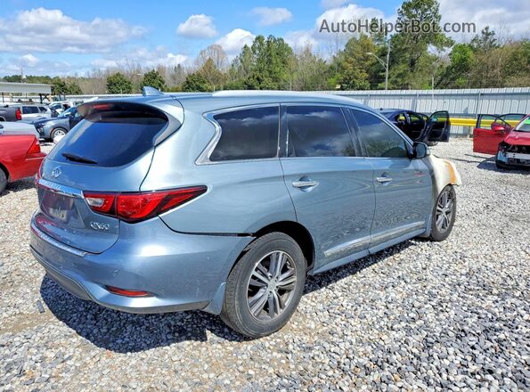 5N1DL0MN0HC560931 2017 INFINITI QX60 Blue Tył prawy