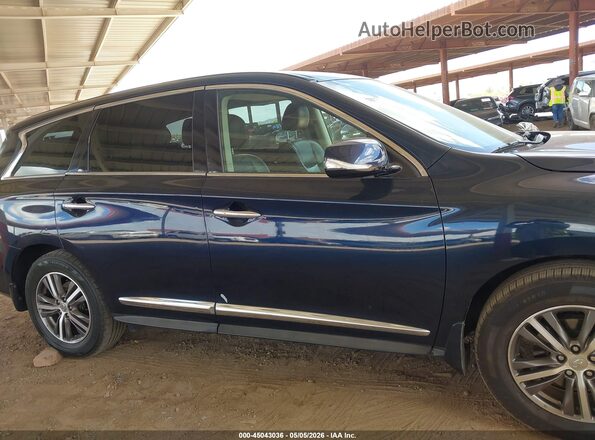 5N1DL0MN0KC510618 2019 INFINITI QX60 Blue Vista interior trasera