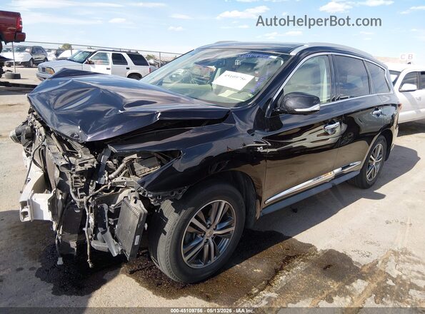 5N1DL0MN1KC569841 2019 INFINITI QX60 Black Передня ліва чверть
