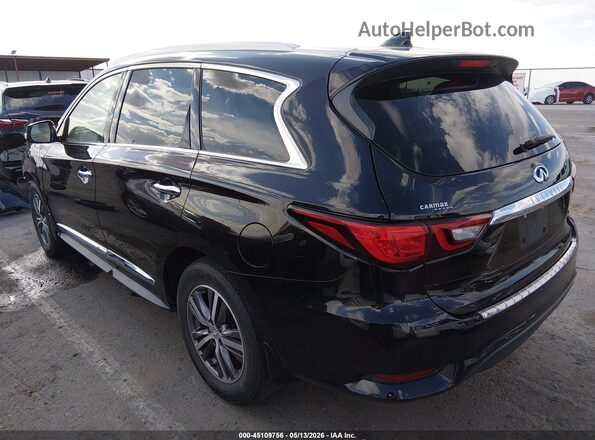 5N1DL0MN1KC569841 2019 INFINITI QX60 Black Задня ліва чверть