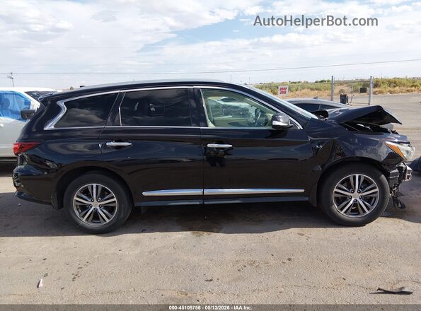 5N1DL0MN1KC569841 2019 INFINITI QX60 Black Вид задньої частини салону