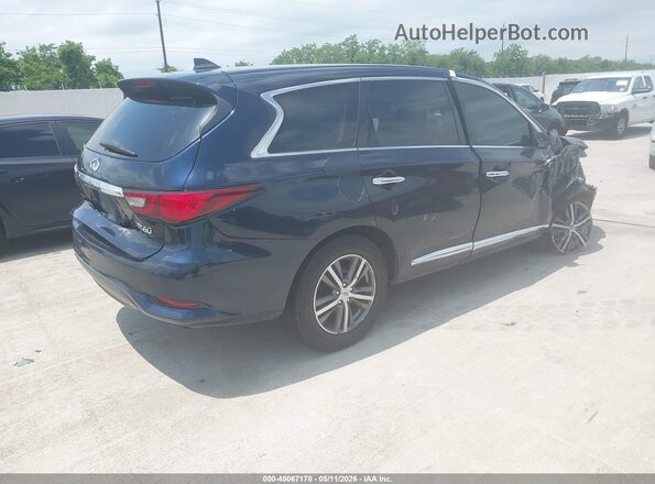 5N1DL0MN1LC533830 2020 INFINITI QX60 Blue Задня права чверть