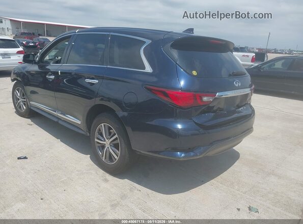 5N1DL0MN1LC533830 2020 INFINITI QX60 Blue Задня ліва чверть