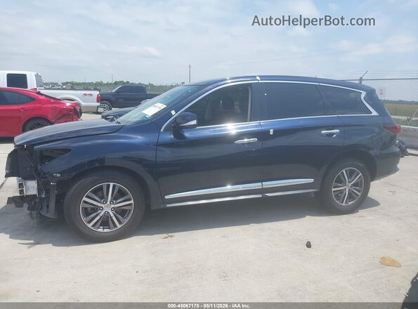 5N1DL0MN1LC533830 2020 INFINITI QX60 Blue Панорамний вид салону 360°