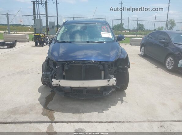 5N1DL0MN1LC533830 2020 INFINITI QX60 Blue Вид щитка приладів