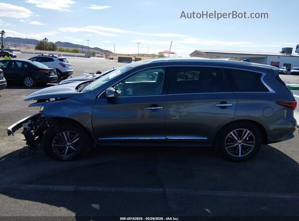 5N1DL0MN2HC505073 2017 INFINITI QX60 Gray Սալոնի 360 աստիճան տեսք