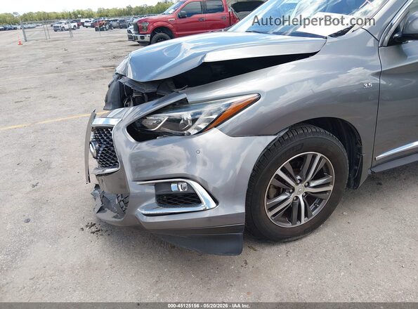 5N1DL0MN2JC504897 2018 INFINITI QX60 Серебряный Вид спереди