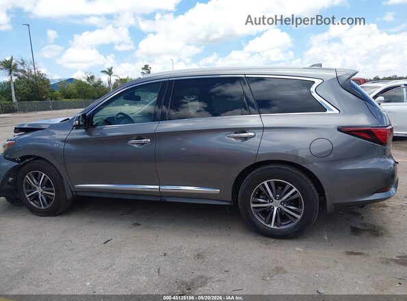 5N1DL0MN2JC504897 2018 INFINITI QX60 Серебряный Панорамный вид салона 360°