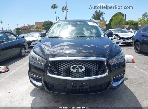 5N1DL0MN2KC504240 2019 INFINITI QX60 Черный Вид щитка приборов