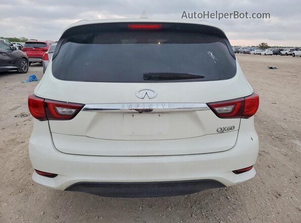 5N1DL0MN2LC508399 2020 INFINITI QX60 White Rear view