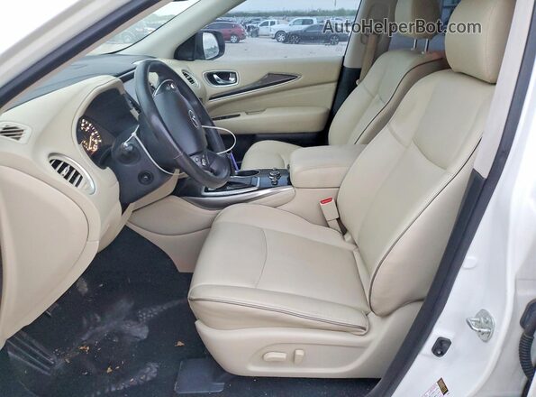 5N1DL0MN2LC508399 2020 INFINITI QX60 White Front interior view