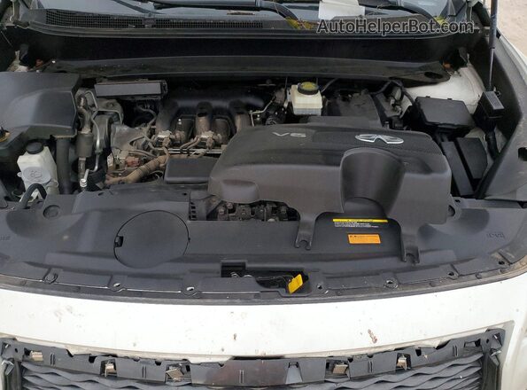 5N1DL0MN2LC508399 2020 INFINITI QX60 White Rear interior view