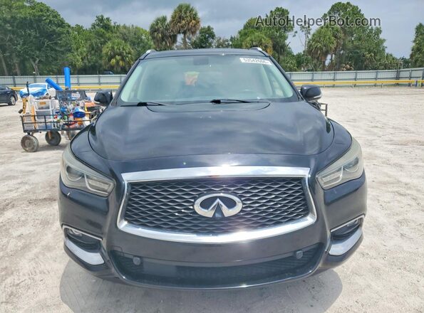 5N1DL0MN3HC525137 2017 INFINITI QX60 Black Вид спереду