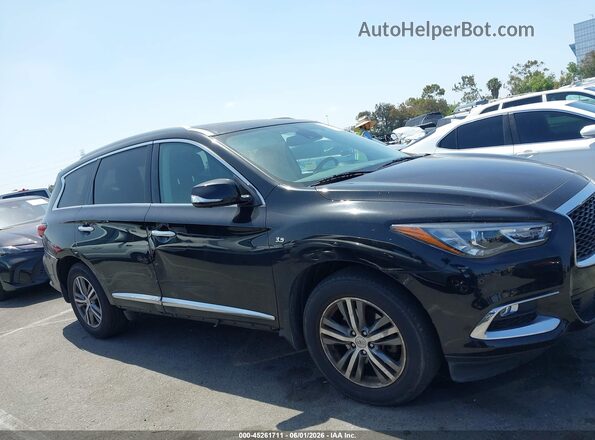 5N1DL0MN3LC507066 2020 INFINITI QX60 Black Vista interior trasera