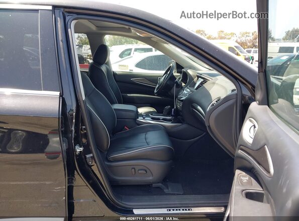 5N1DL0MN3LC507066 2020 INFINITI QX60 Black Vista interior delantera