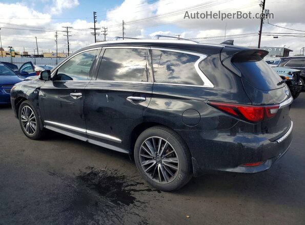 5N1DL0MN3LC547471 2020 INFINITI QX60 Black Trasero izquierdo