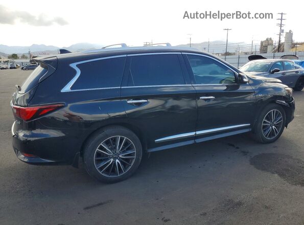5N1DL0MN3LC547471 2020 INFINITI QX60 Black Trasero derecho