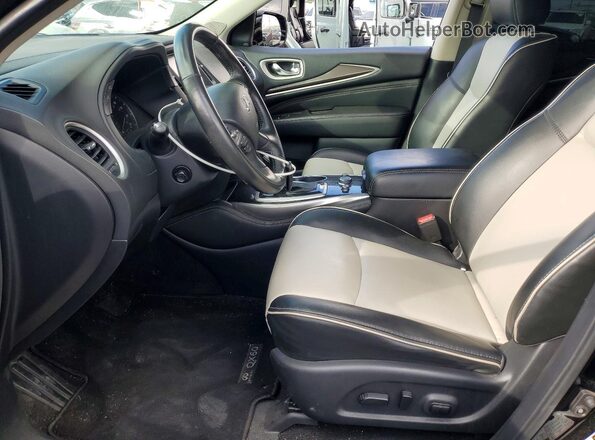 5N1DL0MN3LC547471 2020 INFINITI QX60 Black Vista interior delantera