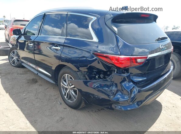 5N1DL0MN4LC501700 2020 INFINITI QX60 Dark Blue Հետևի ձախ