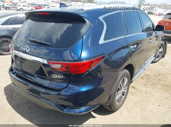 5N1DL0MN4LC501700 2020 INFINITI QX60 Dark Blue Հետևի աջ