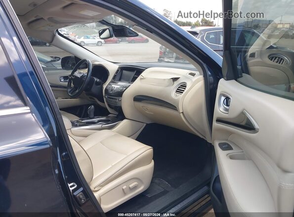 5N1DL0MN4LC501700 2020 INFINITI QX60 Dark Blue Սալոնի դիմացի տեսք