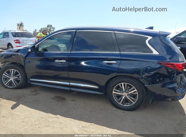5N1DL0MN4LC501700 2020 INFINITI QX60 Dark Blue Սալոնի 360 աստիճան տեսք
