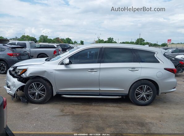 5N1DL0MN5HC553246 2017 INFINITI QX60 Silver Vista interior de 360 grados