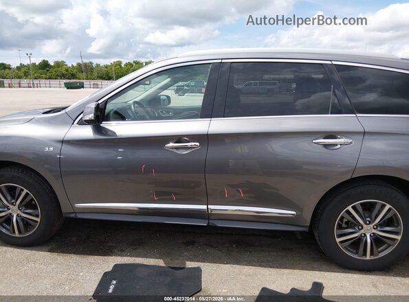 5N1DL0MN5HC555482 2017 INFINITI QX60 Gray 