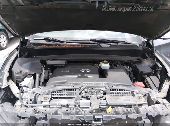 5N1DL0MN5HC555482 2017 INFINITI QX60 Gray Вид ззаду