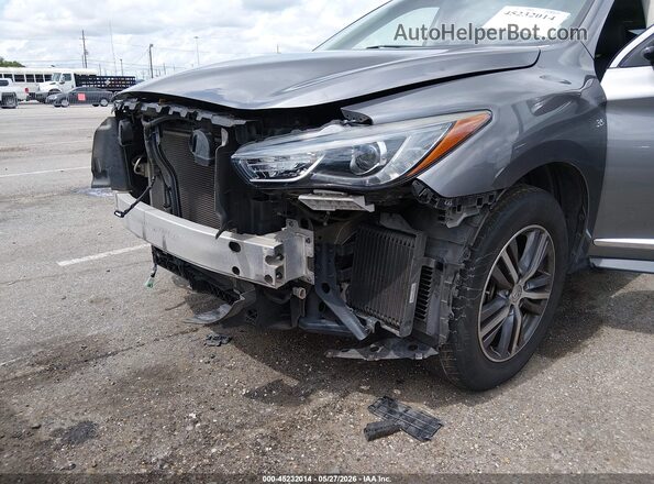 5N1DL0MN5HC555482 2017 INFINITI QX60 Gray Вид спереду