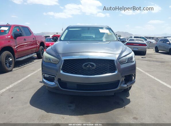 5N1DL0MN5HC559452 2017 INFINITI QX60 Серебряный Вид спереди