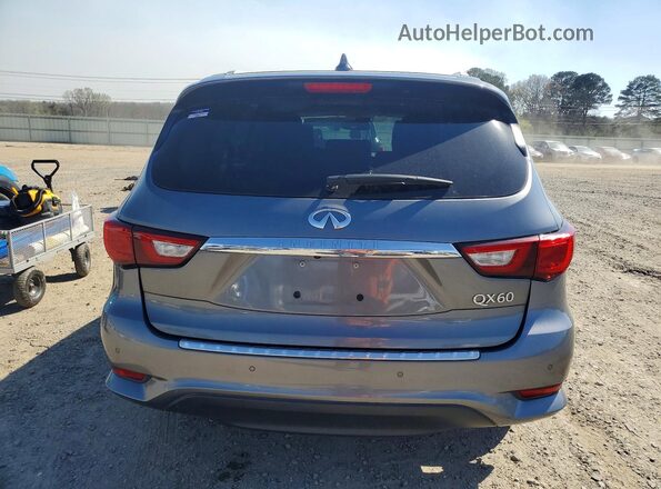 5N1DL0MN5JC500858 2018 INFINITI QX60 Gray Հետևի տեսք
