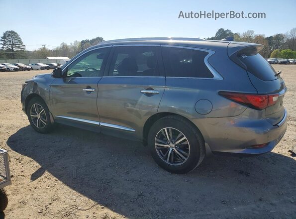 5N1DL0MN5JC500858 2018 INFINITI QX60 Gray Հետևի ձախ