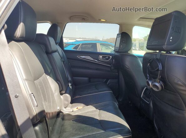 5N1DL0MN5JC500858 2018 INFINITI QX60 Gray Սալոնի հետևի տեսք