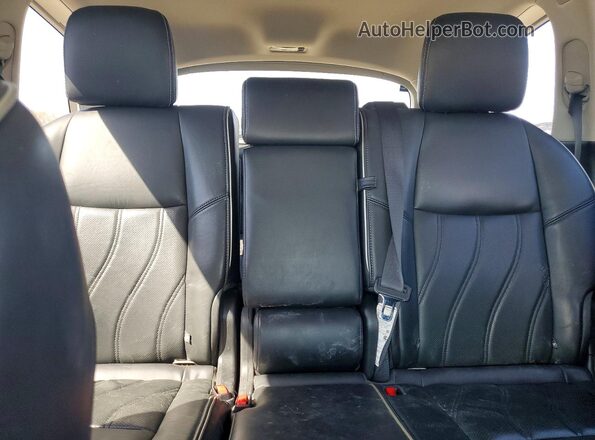 5N1DL0MN5JC500858 2018 INFINITI QX60 Gray Հետևի նստատեղերի տեսք