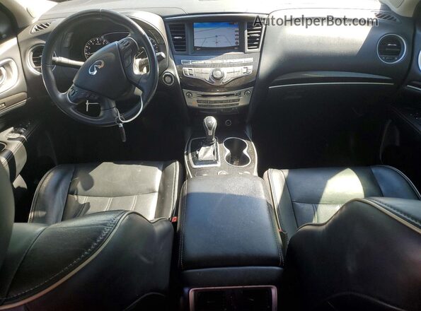 5N1DL0MN5JC500858 2018 INFINITI QX60 Gray Առջևի վահանակի տեսք