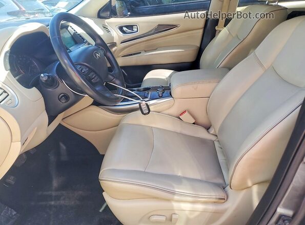 5N1DL0MN5KC529164 2019 INFINITI QX60 Угольный Вид салона спереди
