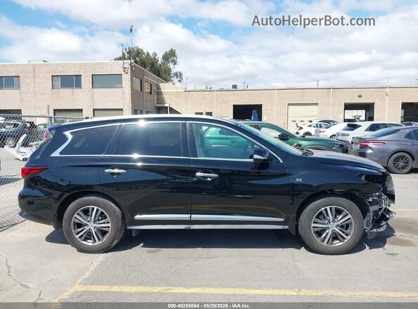 5N1DL0MN5KC569583 2019 INFINITI QX60 Black Вид задньої частини салону