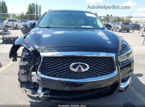 5N1DL0MN5KC569583 2019 INFINITI QX60 Black Вид щитка приладів