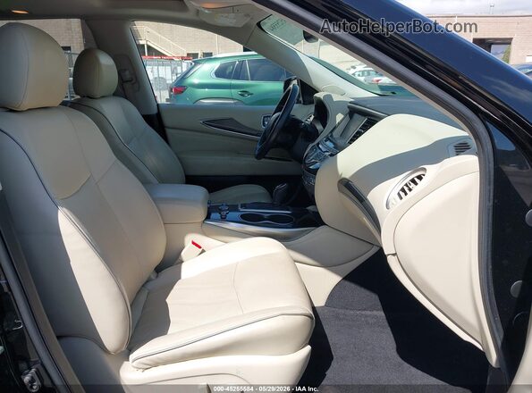 5N1DL0MN5KC569583 2019 INFINITI QX60 Black Вид салону спереду
