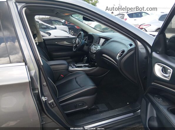 5N1DL0MN5LC514522 2020 INFINITI QX60 Black წინა სალონის ხედი