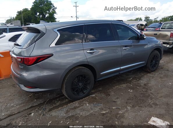 5N1DL0MN5LC514522 2020 INFINITI QX60 Black უკანა მარჯვენა