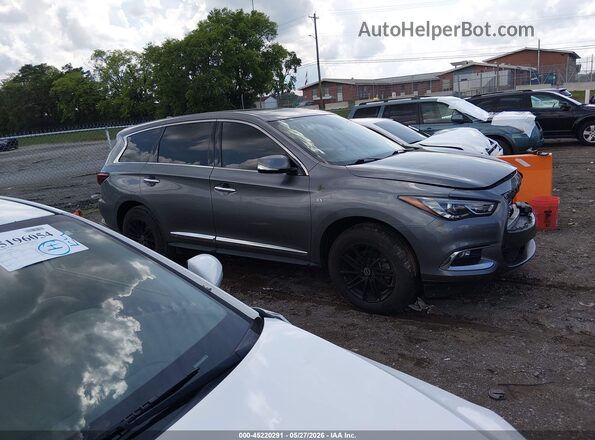 5N1DL0MN5LC514522 2020 INFINITI QX60 Black უკანა სალონის ხედი