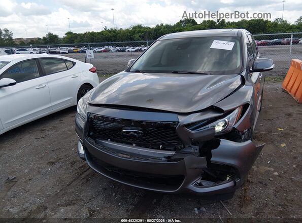 5N1DL0MN5LC514522 2020 INFINITI QX60 Black ხელსაწყოთა პანელის ხედი