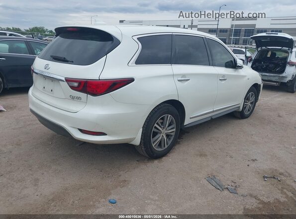 5N1DL0MN6KC559175 2019 INFINITI QX60 White უკანა მარჯვენა