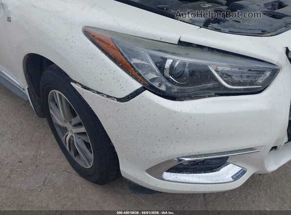 5N1DL0MN6KC559175 2019 INFINITI QX60 White ხელსაწყოთა პანელის ხედი
