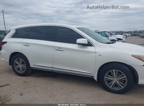 5N1DL0MN6KC559175 2019 INFINITI QX60 White სალონის 360-გრადუსიანი ხედი